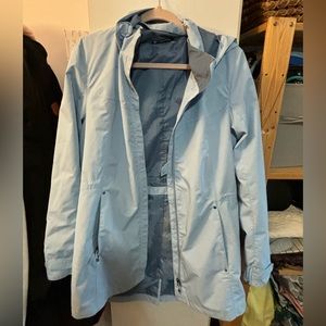 Light blue paradox spring coat L